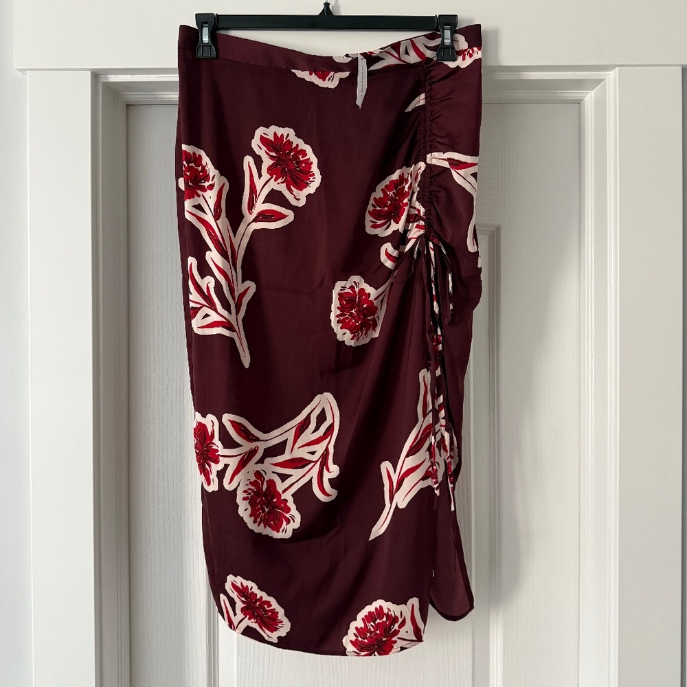 NWT Banana Republic Floral Midi Skirt